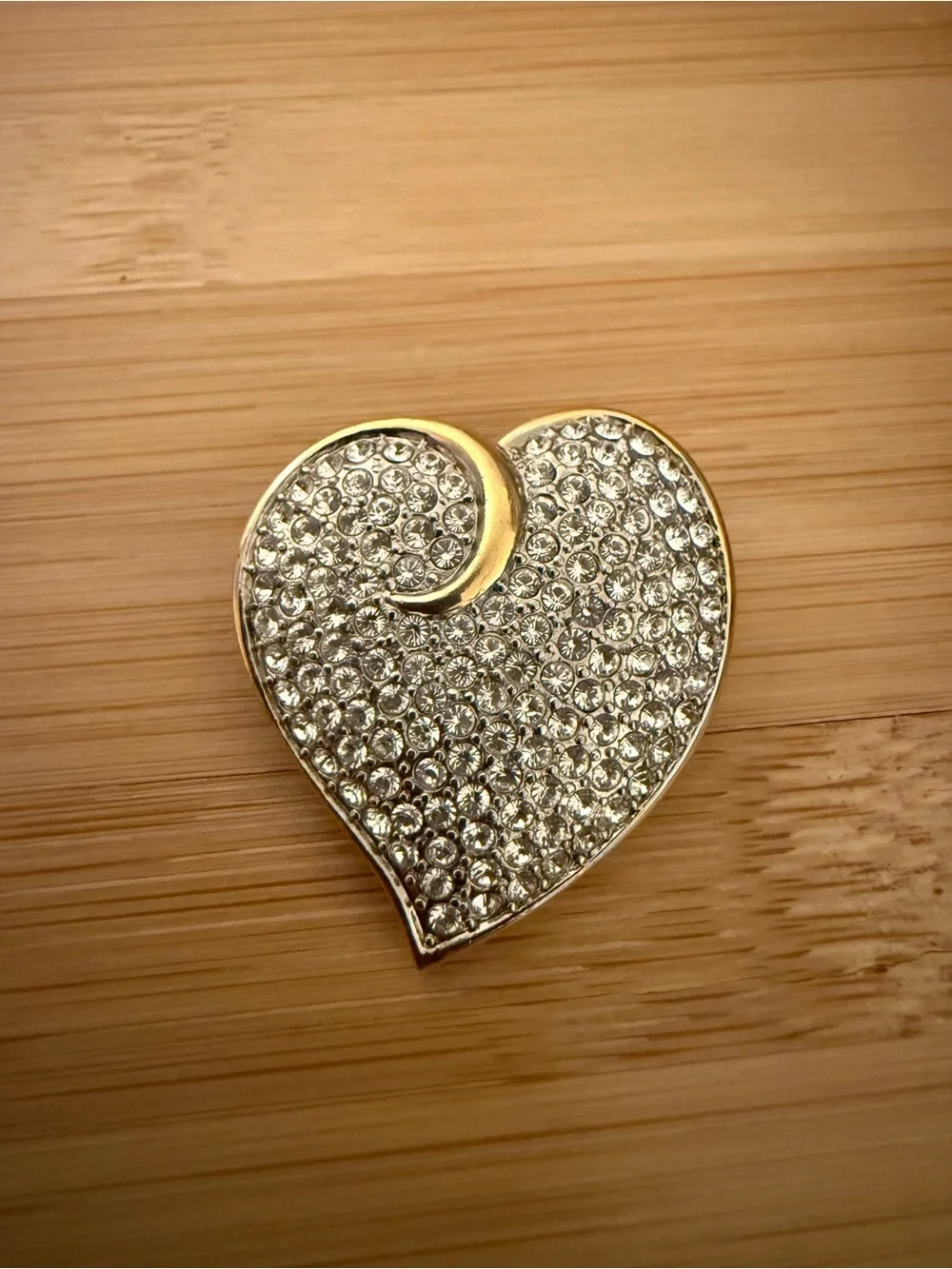 Vintage Gold-Tone Heart women’s Brooches by BUTEJ?